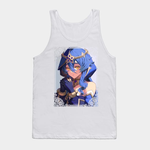 Layla The Sleeping Beauty - Genshin Impact Tank Top by SaucyBandit